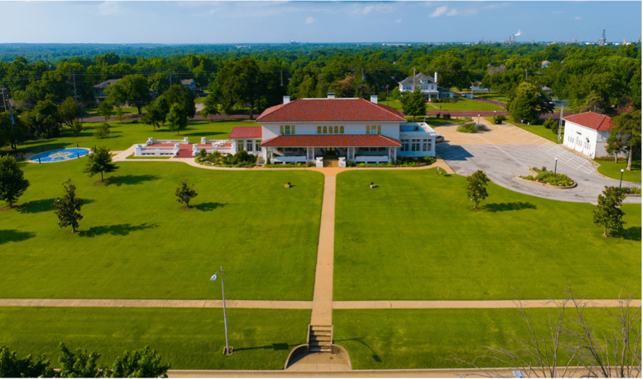The Marland Grand Home exterior in Ponca City