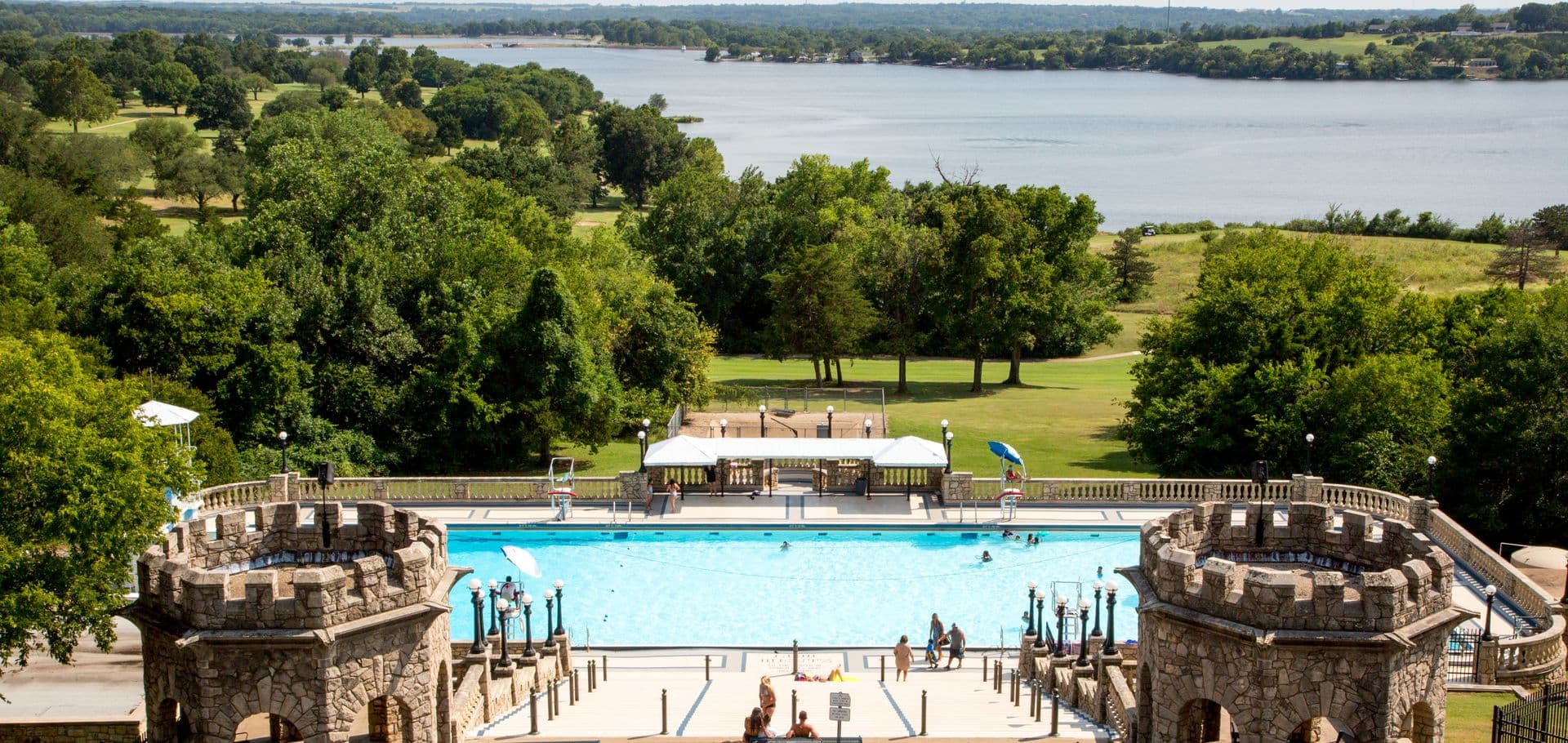 Community pool in Ponca City